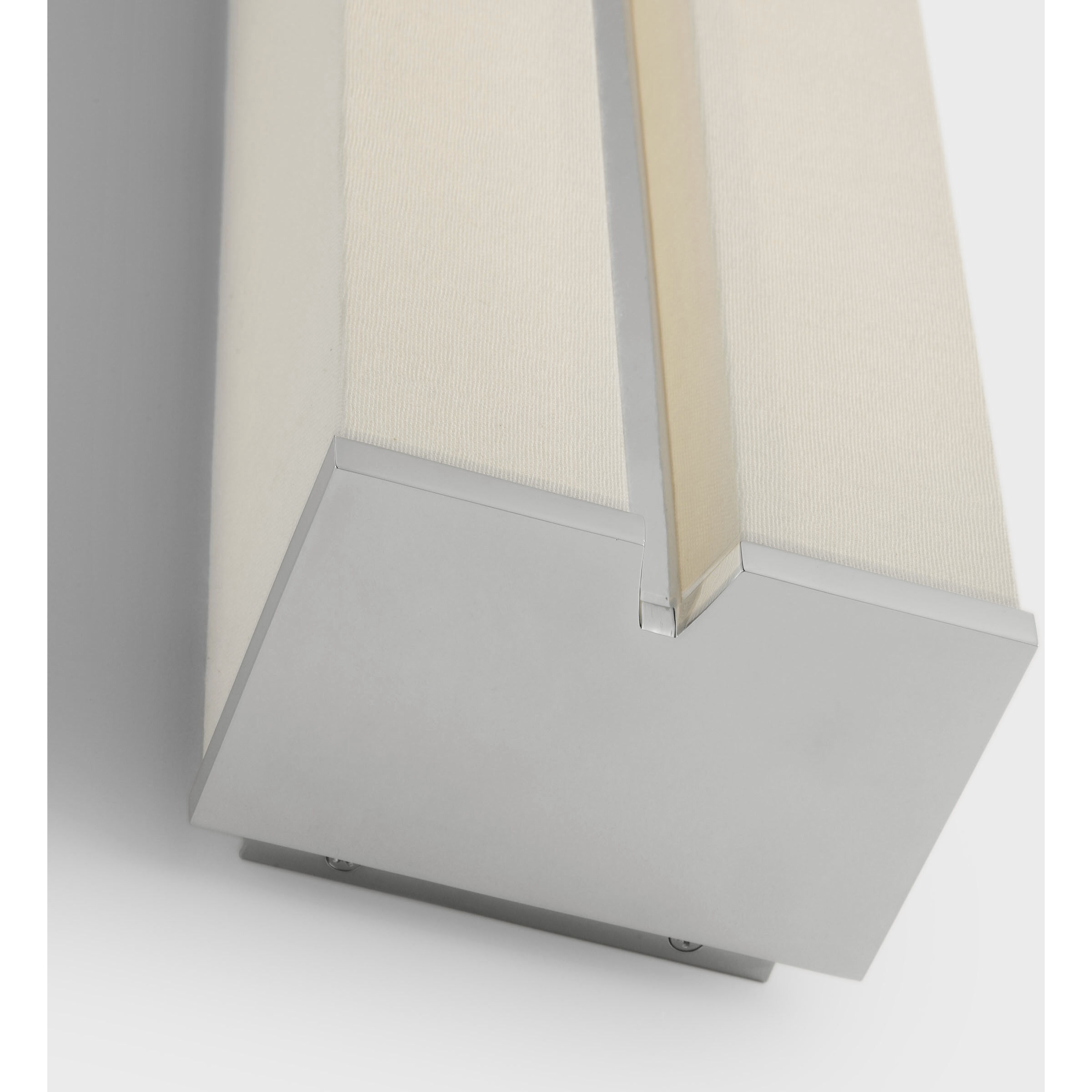 Paloma Contreras Vernet LED 5.5 inch Polished Nickel and Linen Sconce Wall Light