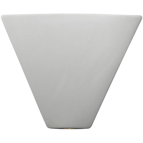 Ambiance Trapezoid LED 13 inch Gloss White Corner Wall Sconce Wall Light in 1000 Lm LED