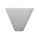 Ambiance Trapezoid LED 13 inch Gloss White Corner Wall Sconce Wall Light in 1000 Lm LED