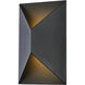 Raine 11 inch Black Outdoor Wall Light