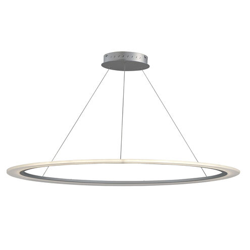 Saturn II LED LED 51.25 inch Matte Silver Entry Foyer Pendant Ceiling Light