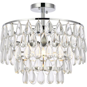 Mila 3 Light 16.00 inch Flush Mount