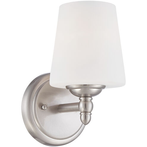 Darcy 1 Light 7 inch Brushed Nickel Bath Bar Wall Light