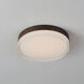 Illuminaire II LED 7 inch Bronze Flush Mount Ceiling Light
