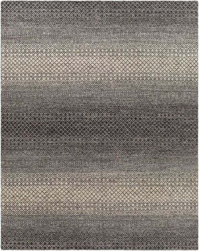 Bethesda 120 X 96 inch Black Rug in 8 x 10, Rectangle