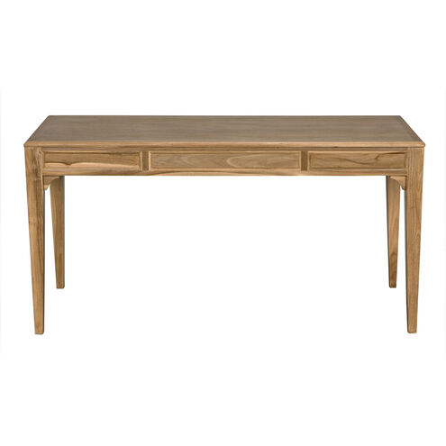 Ambrose 60 X 26 inch Bleached Teak Desk