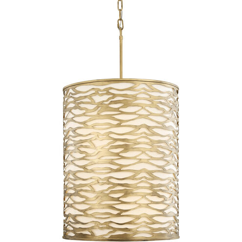 Kato 6 Light 18 inch Gold Pendant Ceiling Light