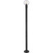 Laurent 1 Light 85.25 inch Black Outdoor Post Mounted Fixture