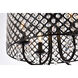 Elise 4 Light 17 inch Black Pendant Ceiling Light