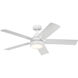 Tide 52 inch White Ceiling Fan