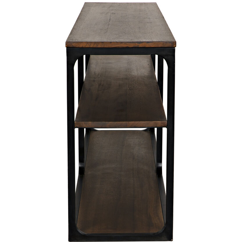 Novie 84 X 15.5 inch Matte Black Console, Large