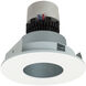 Pearl Haze/Matte Powder White Pinhole Non-Adjustable Trim, Retrofit Round