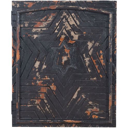 Door Star Antique Black Dimensional Wall Art