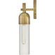 Soren 1 Light 5 inch Heritage Brass Bath Light Wall Light