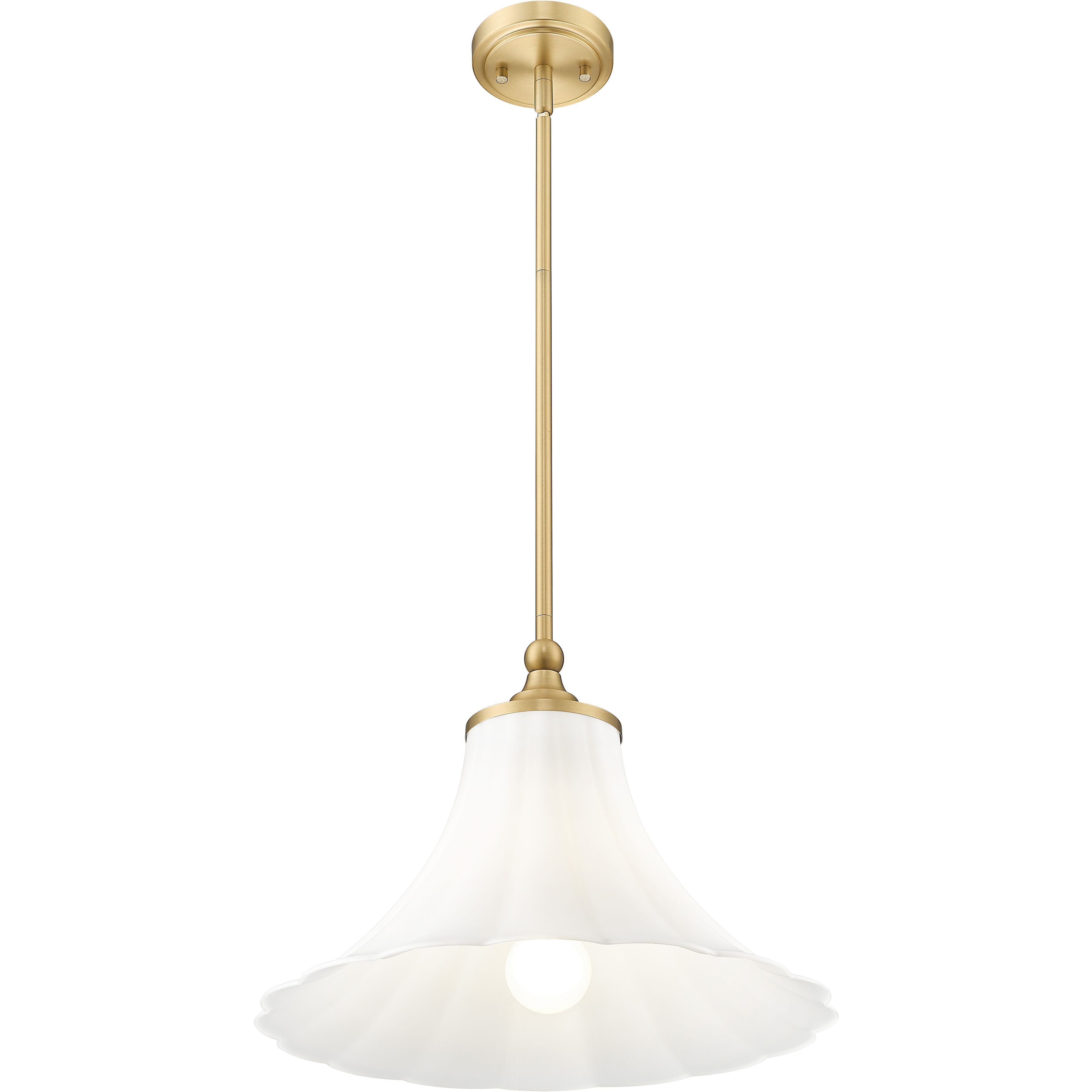 Fleur Pendant Ceiling Light in Modern Gold