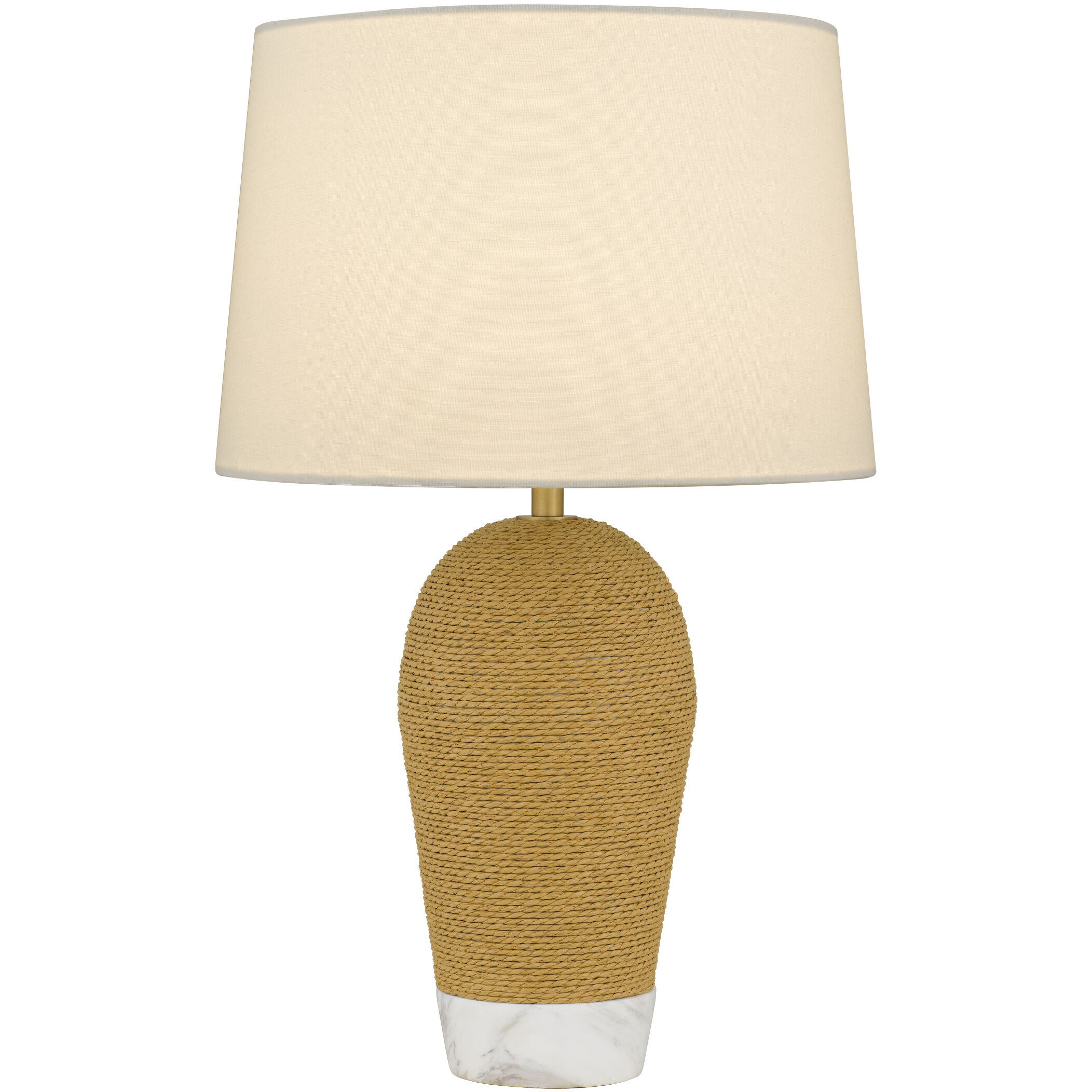 Freya 23.75 inch 100 watt Brushed Gold Table Lamp Portable Light