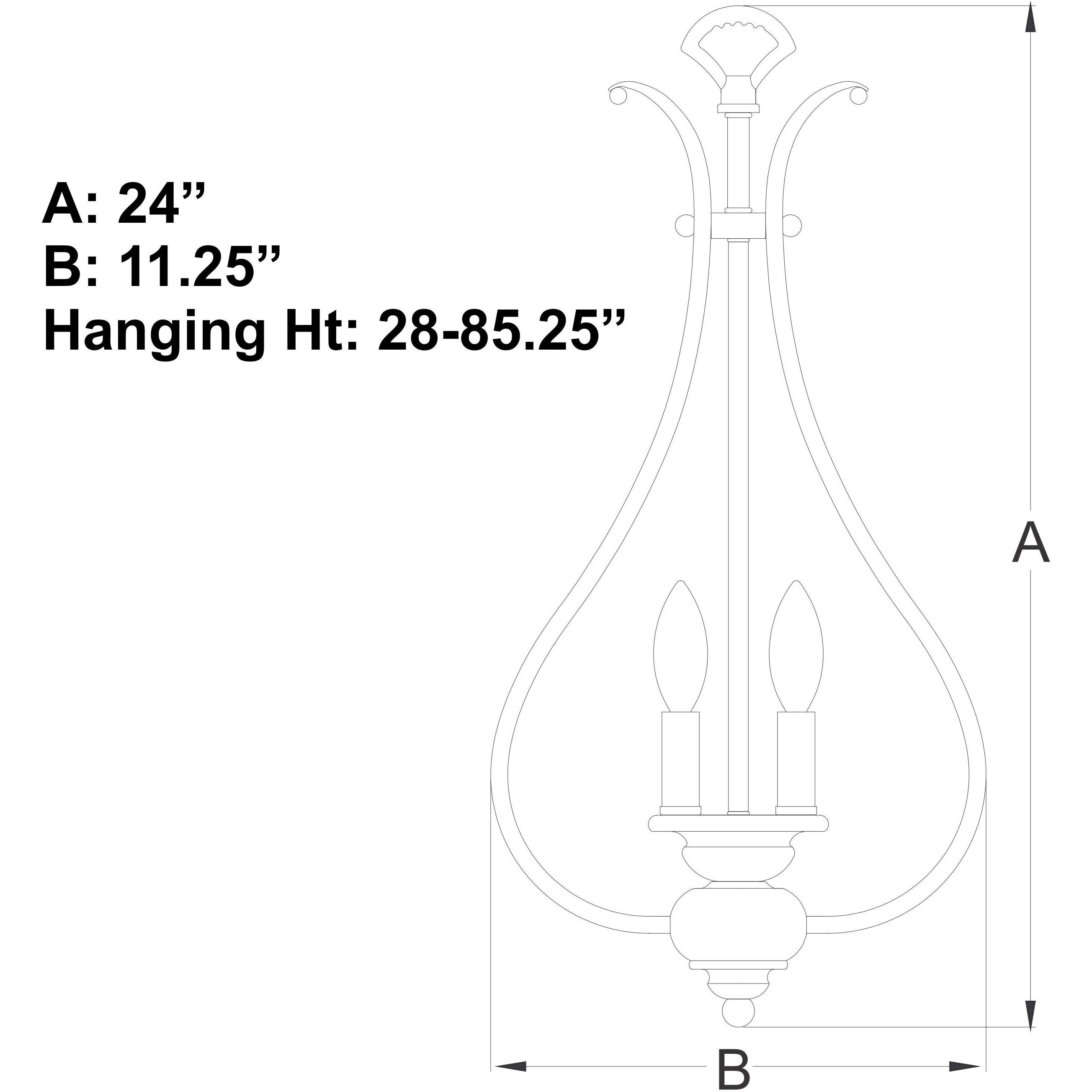 Monrovia LED 11.25 inch Royal Bronze Pendant Ceiling Light