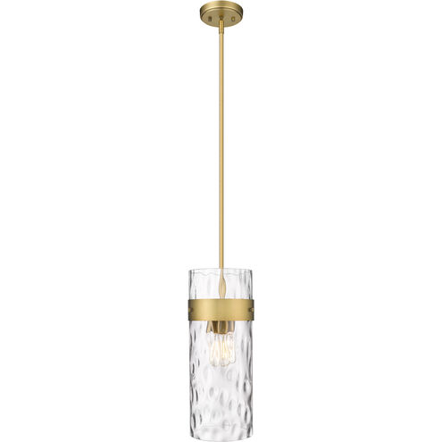 Fontaine 3 Light 9 inch Rubbed Brass Pendant Ceiling Light