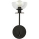 Alora Mood Sylvia 1 Light 5 inch Matte Black Bath Vanity Light Wall Light