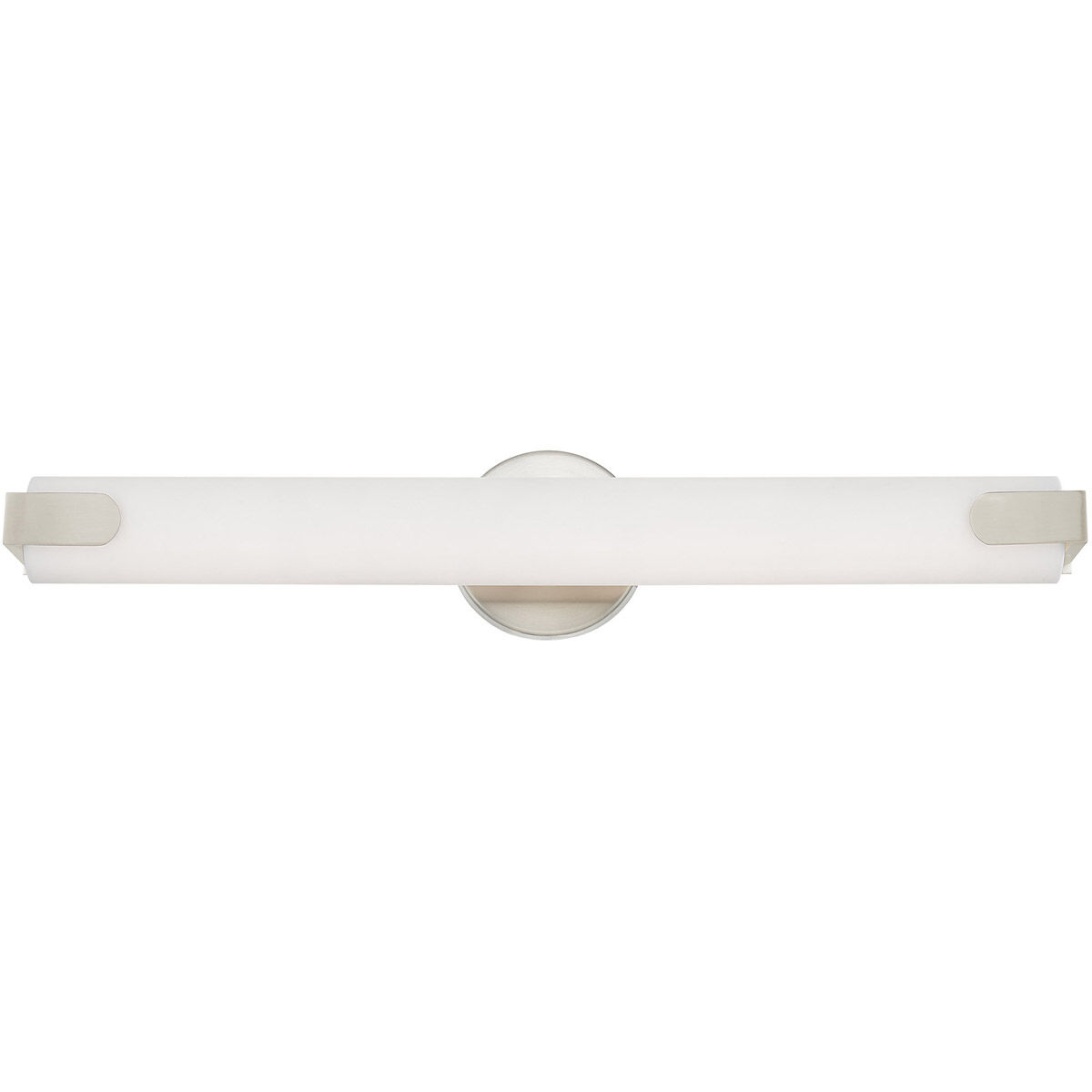 Lund LED 4 inch Brushed Nickel ADA Bath Vanity Wall Light
