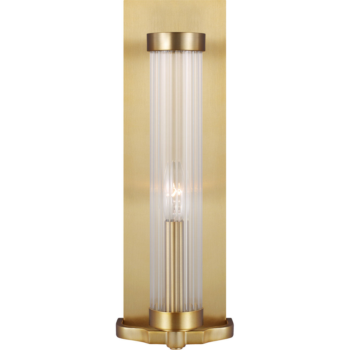 AH by Alexa Hampton Demi 1 Light 4.75 inch Burnished Brass Sconce Wall Light
