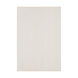 Adeline 91 X 62 inch Cream/White Rugs, Wool, Viscose, and Cotton