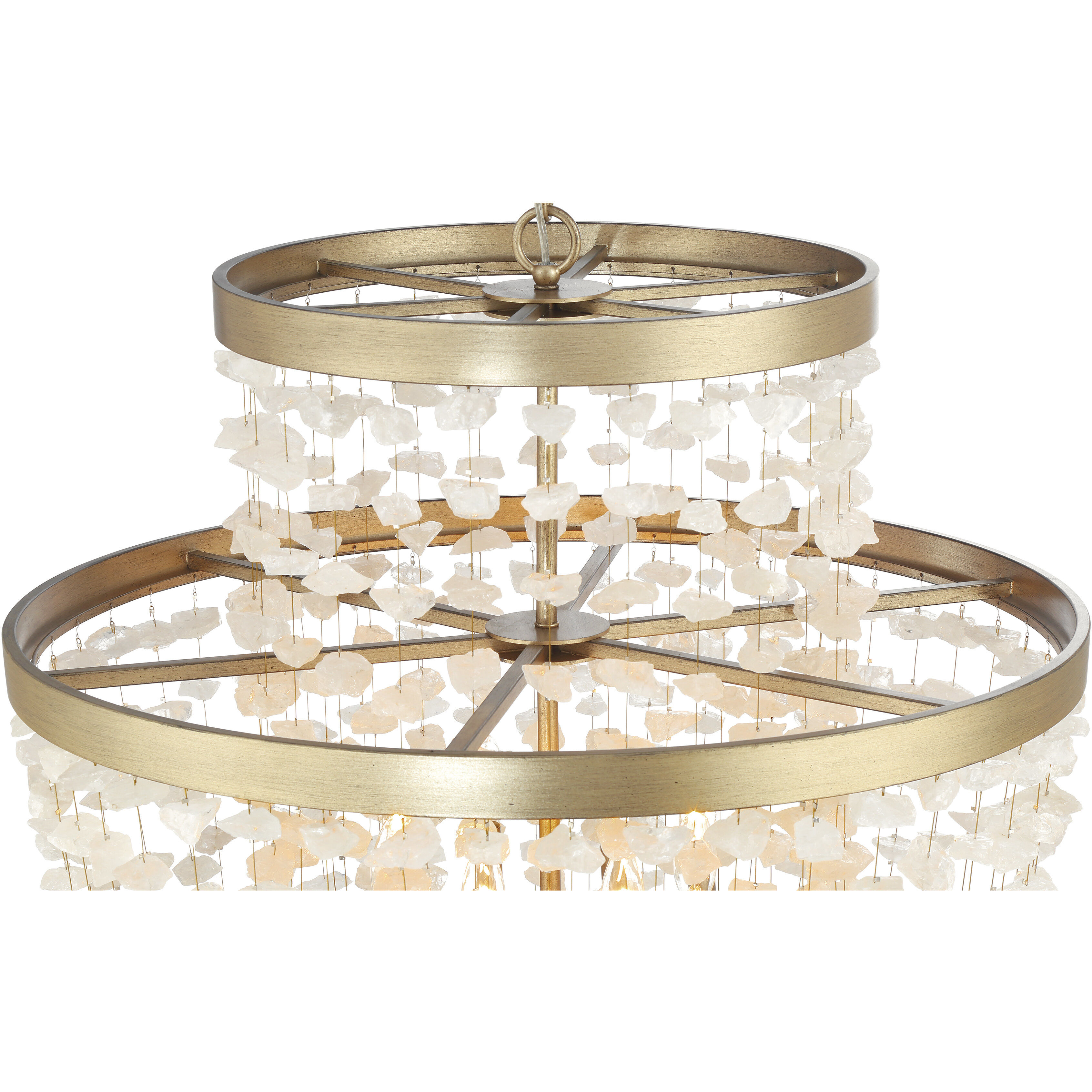 Stonybrook 8 Light 30 inch Havana Gold Pendant Ceiling Light