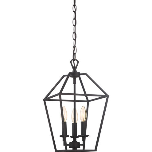 Aviary 3 Light 10 inch Palladian Bronze Foyer Pendant Ceiling Light