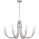 Sorrento 8 Light 34 inch Satin Nickel Chandelier Ceiling Light, Essentials