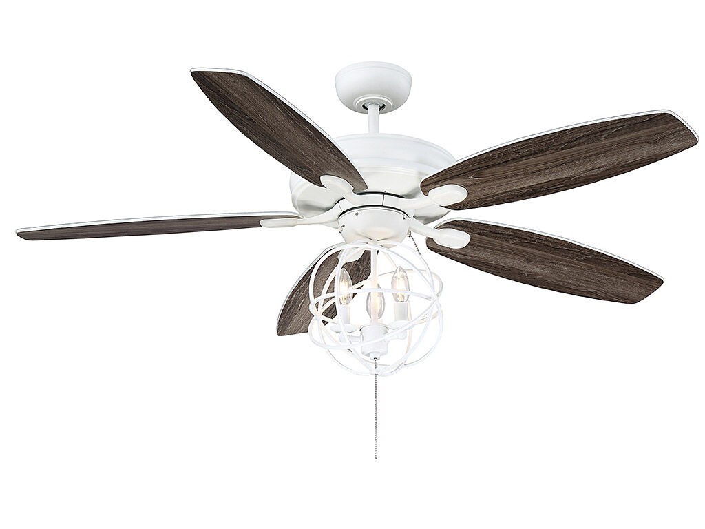 North LED White Fan Light kit