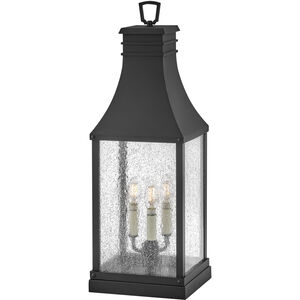 Heritage Beacon Hill LED 27 inch Museum Black Outdoor Pier Mount Lantern
