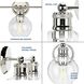 Hansford 3 Light 25 inch Polished Nickel Bath Vanity Wall Light