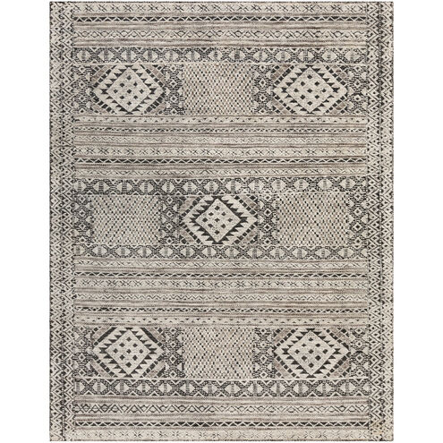 Tostig 108 X 72 inch Black/White/Charcoal Rugs