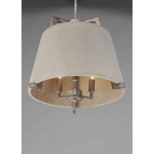 Orson 3 Light 17 inch Driftwood Pendant System Ceiling Light