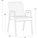 Homer Bravo Cognac Dining Armchair