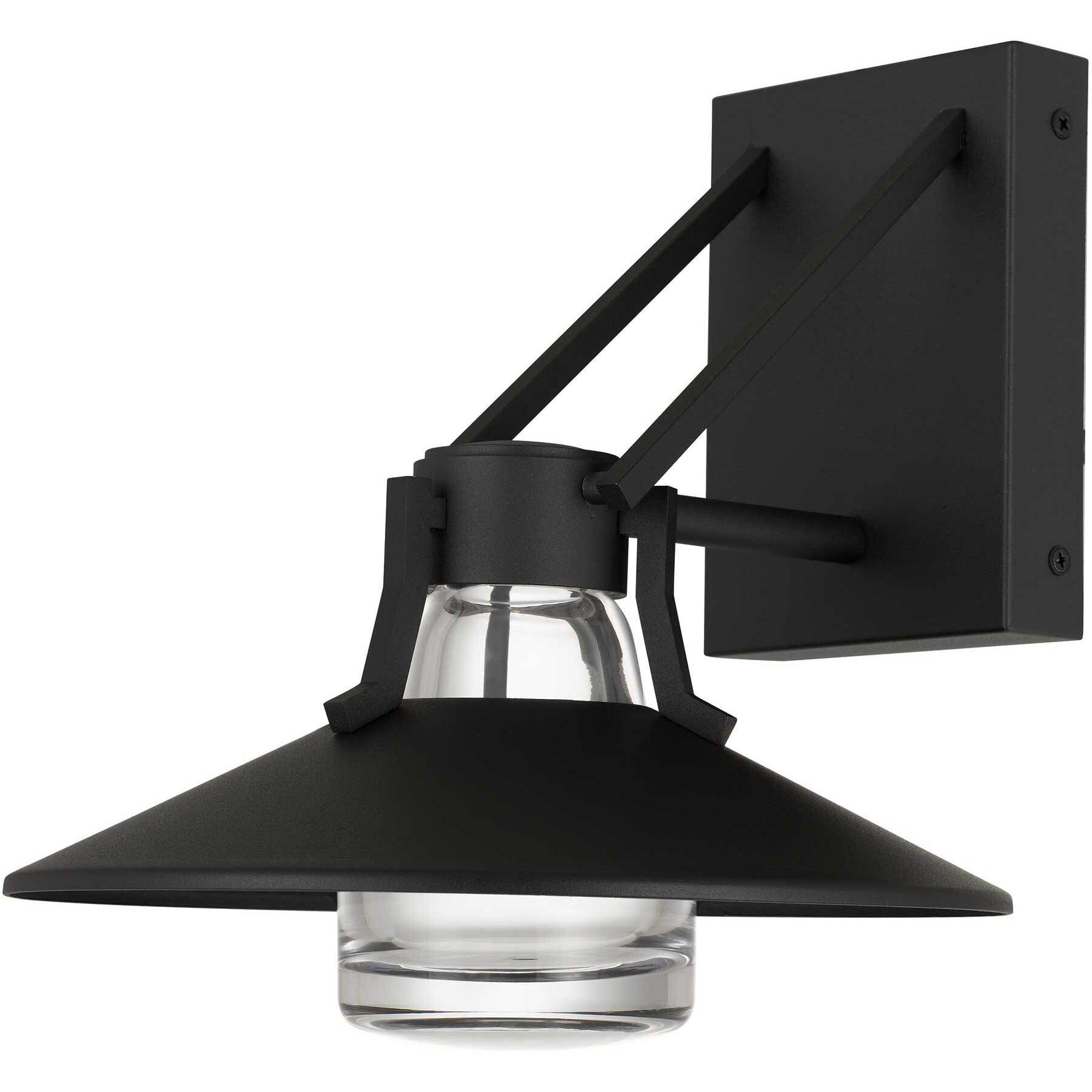 Radiant LED 10.5 inch Sand Black Outdoor Wall Sconce