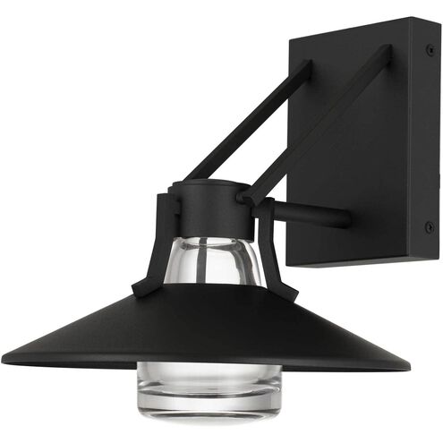 Radiant LED 10.5 inch Sand Black Outdoor Wall Sconce