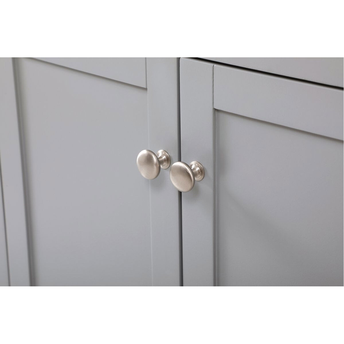 Franklin 60 X 22 X 35 inch Grey Bathroom Vanity Cabinet