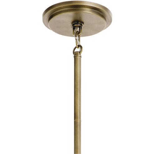 Alton 8 Light 38 inch Natural Brass Chandelier 1 Tier Large Ceiling Light, 1 Tier Large