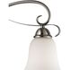 Brighton 3 Light 24 inch Brushed Nickel Vanity Light Wall Light