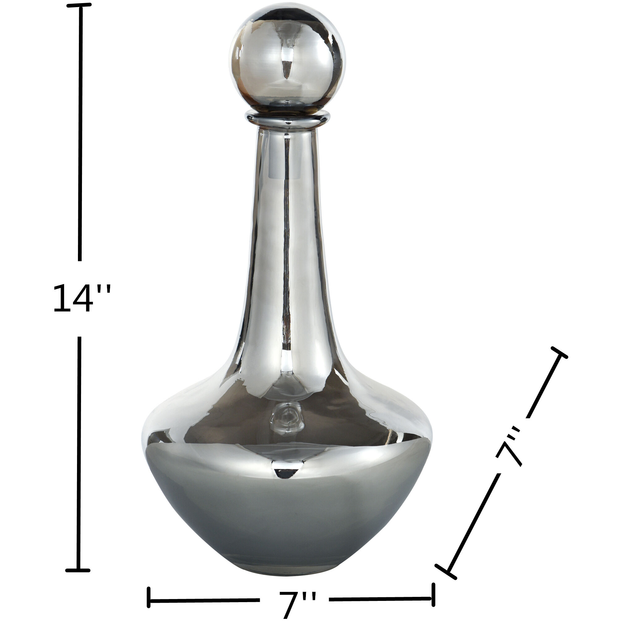 Pawn 13.8 X 7.1 inch Vase