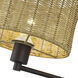 Weavington 15.5 inch 40 watt Bronze Swing Arm Wall Lamp Wall Light