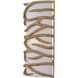 Branch Reality 2 Light 11 inch Textured Ashen Gold Wall Sconce Wall Light