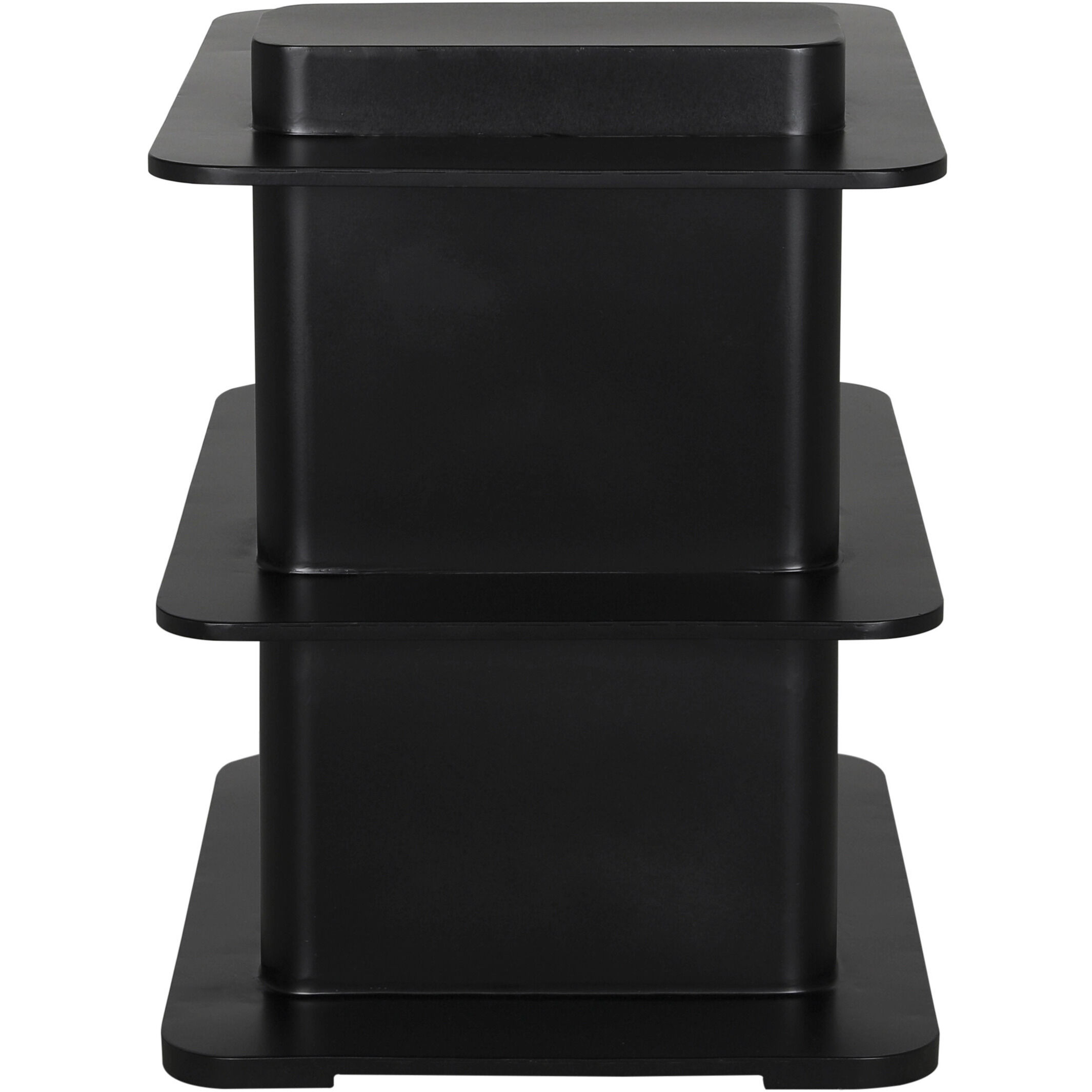 Concoction 28 X 26 inch Matte Black Side Table