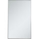 Monet 60 X 36 inch Silver Wall Mirror