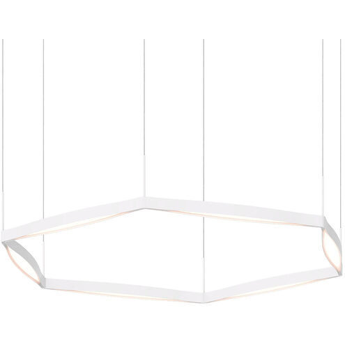 Ola LED 54 inch Satin White Pendant Ceiling Light