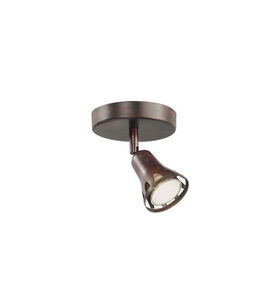 Renew 1 Light 5 inch Rubbed Oil Bronze Flushmount Ceiling Light in Bronze Metal Spotlight