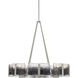Aenon 8 Light 32 inch Pewter Chandelier Ceiling Light