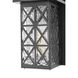 Wildey 1 Light 8.5 inch Black Outdoor Wall Sconce