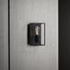 Caged Wall Light in Black Marble